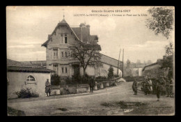 55 - LOUPPY-LE-PETIT - GUERRE 14/18 - CHATEAU ET PONT SUR LA CHEE - EDITEUR VVE THEVENIN - Autres & Non Classés