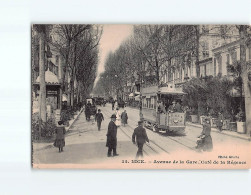 NICE : Avenue De La Gare, Café De La Régence - Très Bon état - Autres & Non Classés