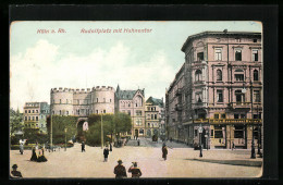 AK Köln Am Rhein, Hahnentor Am Rudolfplatz  - Koeln