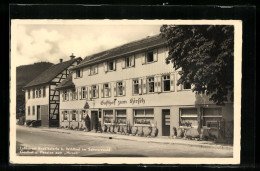 AK Enzklösterle B. Wildbad /Schwarzwald, Gasthof Und Pension Zum Hirsch  - Sonstige & Ohne Zuordnung