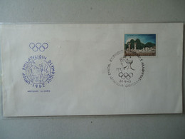 GREECE  1968 COMMEMORATIVE  COVER  STAMP EXHIBITION  HILTON ATHENS - Other & Unclassified