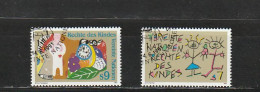 Nations Unies (Vienne) YT 125/6 Obl : Les Droits Des Enfants  - 1991 - Used Stamps