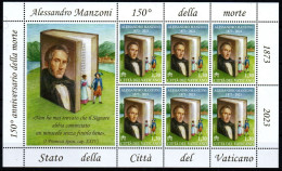 2023 - Vaticano - Alessandro Manzoni - Minifoglio  +++++++++ - Unused Stamps