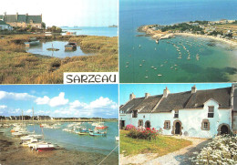 SARZEAU - Carte Multivues Avec Port St Jacques - Kerolet Et Maisons Pays De Rhuys - Sarzeau