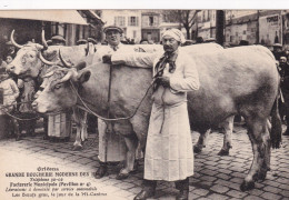 Boucherie Exposition De Boeufs Gras Mi Careme Elevage Bovin Cattle - Händler