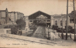 83 , Cpa TOULON , 3174 , La Gare  (15107.V.24) - Toulon