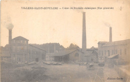 60-VILLERS-SAINT-SEPULCRE- USINE DE PRODUITS CHIMIQUE VUE GENERALE - Autres & Non Classés