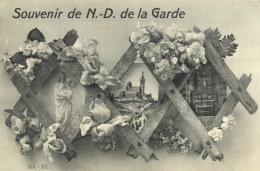 Fantaisie Souvenir De N D De La Garde RV - Notre-Dame De La Garde, Aufzug Und Marienfigur