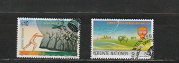 Nations Unies (Vienne) YT 127/8 Obl : Interdiction Des Armes Chimiques  - 1991 - Used Stamps