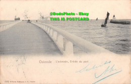 R417824 Ostende. L Estacade Entree Du Port. Wilhelm Hoffmann. 1904 - Monde