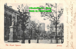 R417827 Jersey. The Royal Square. Postcard. 1903 - World