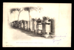 ALGERIE - SETIF - JARDIN D'ORLEANS - PIERRES TOMBALES ROMAINES - EDITEUR GEISER - Setif