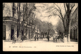 ALGERIE - SETIF - RUE DE CONSTANTINE - Sétif