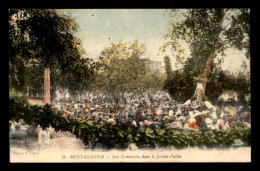 ALGERIE - MOSTAGANEM - LES GYMNASTES DANS LE JARDIN PUBLIC - Mostaganem