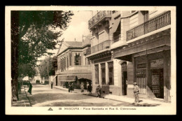 ALGERIE - MASCARA - PLACE GAMBETTA ET RUE G. CLEMENCEAU - Other & Unclassified