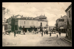 ALGERIE - MASCARA - PLACE MOGADOR ET RUE DE TIARET - Autres & Non Classés