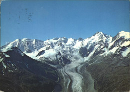 11877487 Piz Bernina Piz Palue Bellavista Crest Aguezza Gletscher Piz Bernina - Sonstige & Ohne Zuordnung