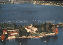 11877437 Lugano TI E Campione Fliegeraufnahme Lugano - Sonstige & Ohne Zuordnung