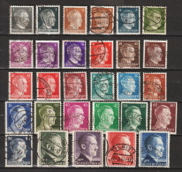 MiNr. 781-798 + 799-802 + 826-827 Gestempelt - Used Stamps