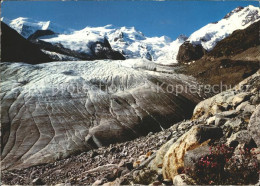 11877317 Morteratschgletscher Mit Berninagruppe Morteratschgletscher - Sonstige & Ohne Zuordnung