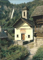 11877227 Foroglio Val Bavona Kirche Foroglio Val Bavona - Autres & Non Classés