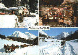 11875357 Klosters GR Alp Garfiun Uriges Huettenbeizli Langlauf Pferdeschlittenfa - Sonstige & Ohne Zuordnung