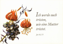 H2354 - TOP Jesaja Spruchkarte - Trost Trösten - Erich Kitschke Künstlerkarte Nach Aquarell - Verlag Potsdam DDR - Autres & Non Classés