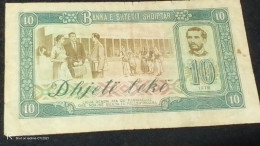 ARNAVUTLUK 1976 -- 10      LEK            XF - Albanien