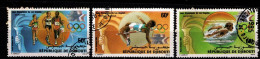 - DJIBOUTI - 1984 - YT N° PA 204 / 206 - Oblitérés - JO Los Angeles - Dschibuti (1977-...)