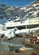 11875097 Leukerbad Gehbad Im Winter Leukerbad - Autres & Non Classés