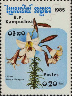 Cambodge Poste N** Yv: 553/559 Fleurs - Kampuchea