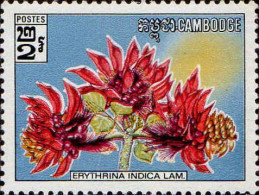 Cambodge Poste N** Yv: 264 Mi:302 Erythtina Indica Lam. - Cambodge