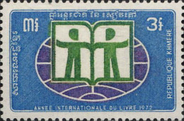 Cambodge Poste N** Yv: 287/289 Unesco Année Internationale Du Livre - Cambodja