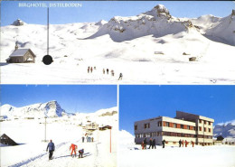 11871407 Melchsee-Frutt Berghotel Distelboden Skifahrer  Melchsee-Frutt - Other & Unclassified