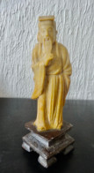 Ancienne Statuette Chinois Pierre A Savon - Asian Art