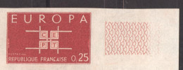 0,25 F Europa YT 1396 De 1963 Sans Trace Charnière - Sin Clasificación