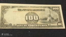 JAPON İŞGALİ 1976 -- 100     PESOS            XF - Giappone