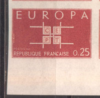 0,25 F Europa YT 1396 De 1963 Sans Trace Charnière - Ohne Zuordnung