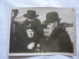 PHOTO ANCIENNE - SCENE ANIMEE (13 X 18 Cm) : L'APÖTRE DE LA PAIX ET SA FEMME - CHRISTANIA - PHOTO MEURISSE - Personalità