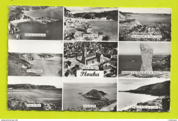 22 PLOUHA Multivues De 1963 Port Moguer Plage Du Palus Guine Ze Gal Anse Cochat VOIR DOS - Plouha