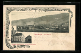 AK Oberkirch /Renchthal, Gasthaus Zum Pfauen, Bes. Ludwig Baumann, Totalansicht  - Oberkirch