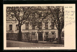 AK Bad Ems, Hotel Und Restaurant Mainau, Bes. Adolf Aschermann  - Bad Ems