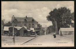 CPA Mayenne, Le Champ De Foire Et La Caserne Mayran  - Mayenne