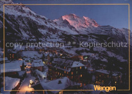 11870657 Wengen BE Bei Nacht Mit Jungfrauregion Wengen - Sonstige & Ohne Zuordnung