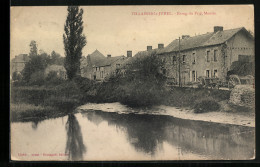 CPA Villaines-la-Juhel, Etang Du Petit Moulin  - Villaines La Juhel