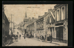 CPA Renazé, Rue Principale  - Autres & Non Classés