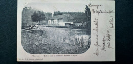 90 , Bourogne , écluse Sur Le Canal Du Rhône Au Rhin  En 1902.......vue Peu Courante - Other & Unclassified