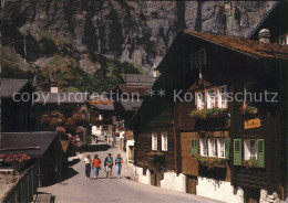 11870616 Leukerbad Dorfmotiv Zur Gasse Leukerbad - Sonstige & Ohne Zuordnung