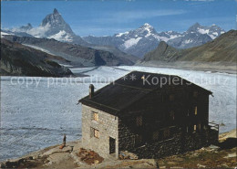 11870606 Zermatt VS Monte Rosa Huette Matterhorn Dt Blanche Obergabelhorn  - Autres & Non Classés