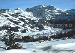 11867266 Lenk Simmental Dorf Mit Wildstrubel Lenk Im Simmental - Altri & Non Classificati